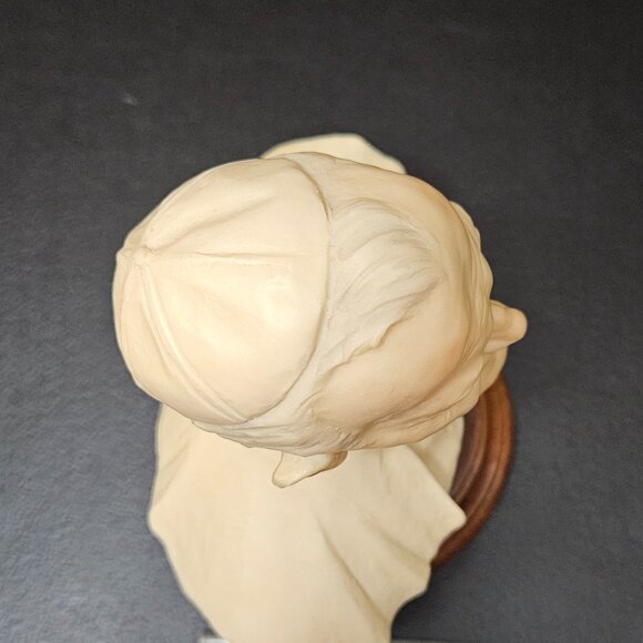 A. Santini Bust of Pope John Paul II on a Wood Base - Picture 5 of 13